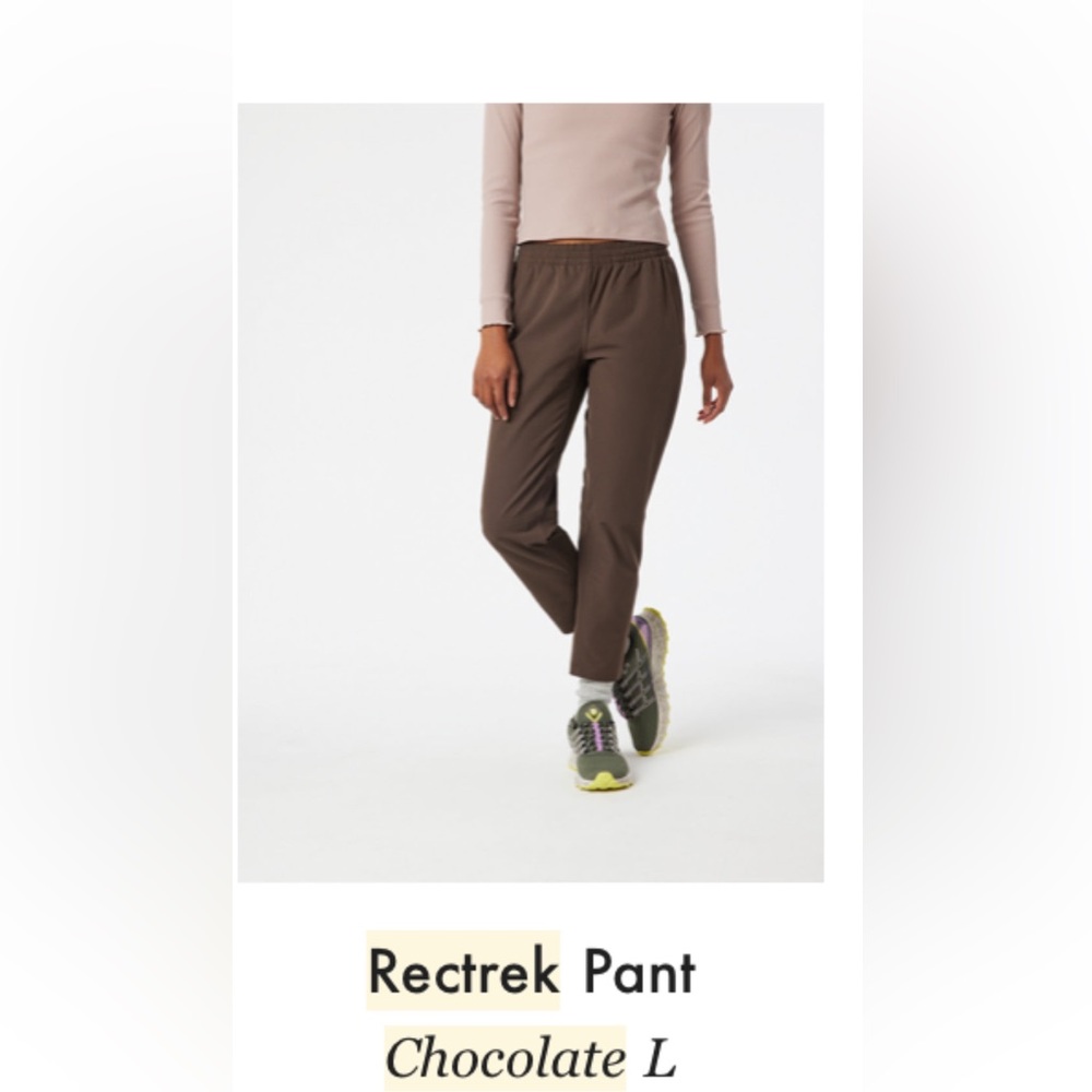 Outdoor Voices Rectrek Pant Chocolate Large